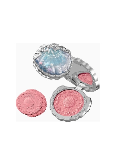 Flower Knows Shell S Jewel Silk Satin Blush Berry Milk Allık Allıklar 03 Coral Seashell