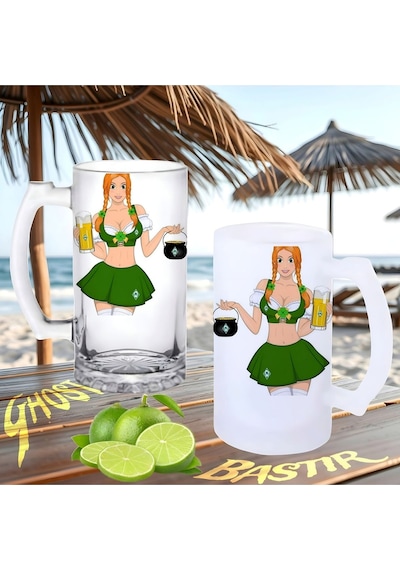 Barmaid Buzlu Ya Da Buzsuz Bira Bardağı 075