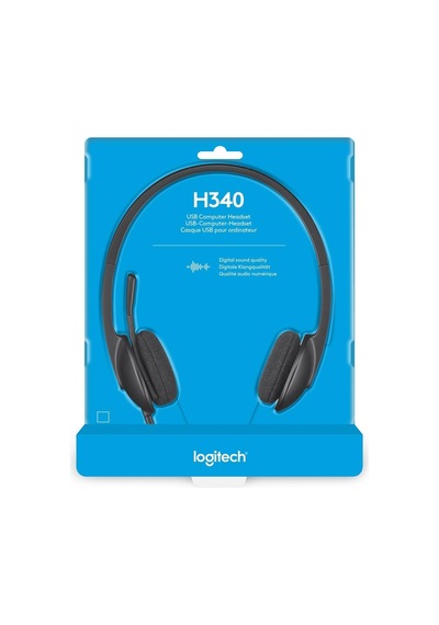 Logitech H340 981-000475 Kablolu Mikrofonlu Kulak Üstü Kulaklık