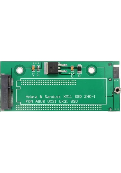 Msata Ux31 Ux21 Sandisk Xm11 To Sata Çevirici Dönüştürücü Adaptör