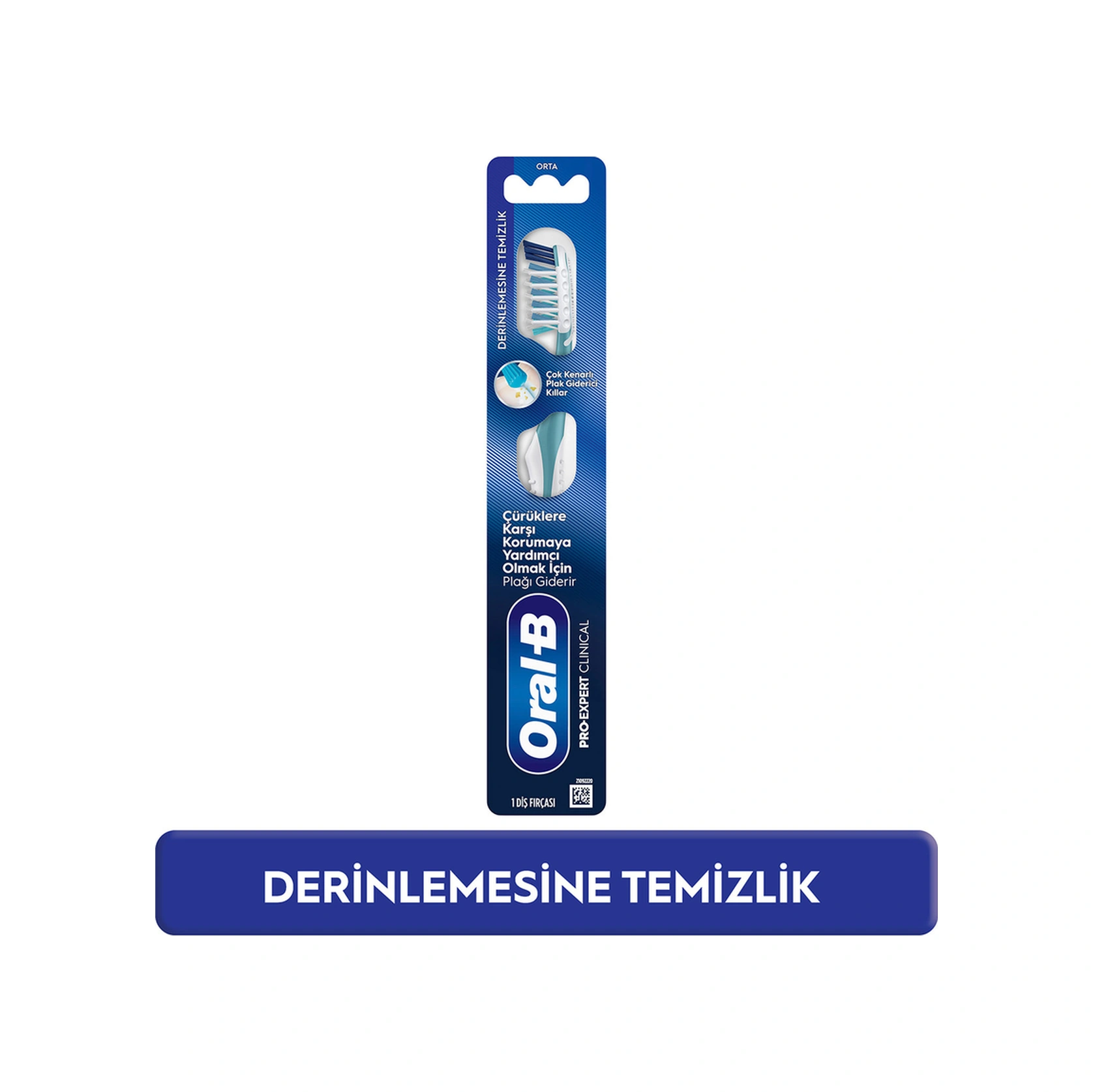 Oral-b Proexp Clinical Plak Giderici Orta Fırça