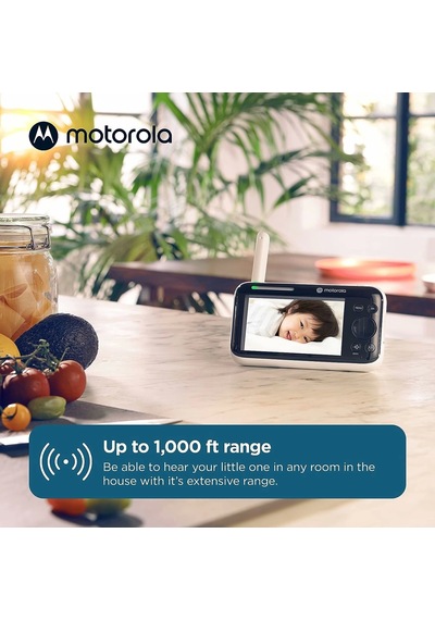Motorola Pıp1610 Hd - 5 Inc Motorlu Video Bebek Monitörü, 1 Kamera