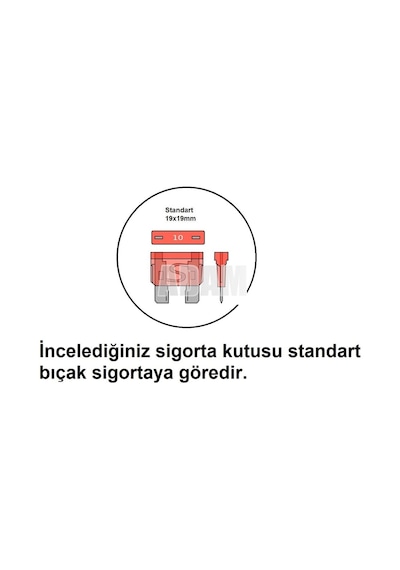Mta Standart Bıçak Sigorta Kutusu 4 Yuvalı