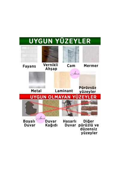 4 Adet Süper Güçlü Yapışkanlı Askı Yapışkanlı Çerçeve Raf Vidası Metal Beyaz Tr Diğer