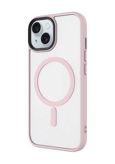 Kilifone - İphone 13 Uyumlu Kılıf Mat Arka Yüzeyli Magsafe Özellikli Flet Kapak - Gri - T26751