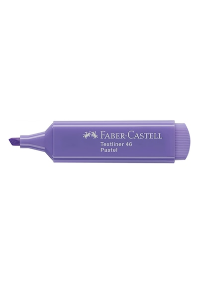 Faber Castell 1546 Fosforlu İşaretleme Kalemi Pastel Mor Diğer