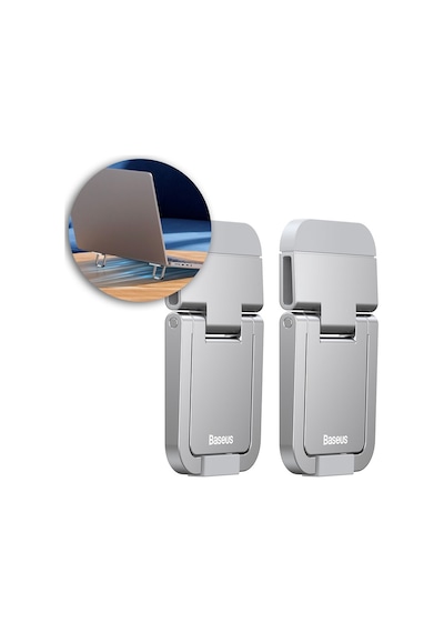 Baseus LUZC000012 Katlanabilir Portatif Apple Uyumlu MacBook Dizüstü Stand Ayağı