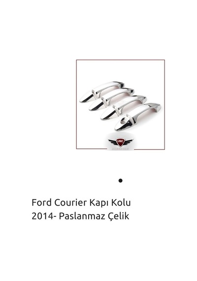 Ford Courier 2014 Ve Sonrası Uyumlu Dış Kapı Kolu Onkar Otk-24359