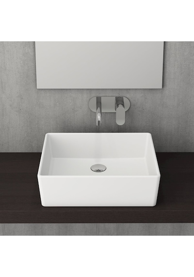 Bocchi Milano Çanak Lavabo 50 CM Parlak Beyaz 1215-062-0125