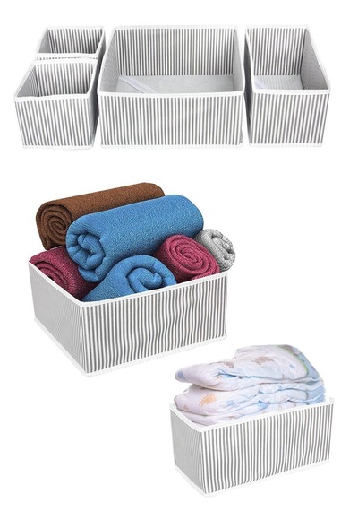 Çekmece Düzenleme Kutu Seti Organizer 4lü Set 5615 Açık Ahşap