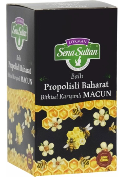 Lokman Sena Sultan Ballı Propolisli Baharat Macun 420 G