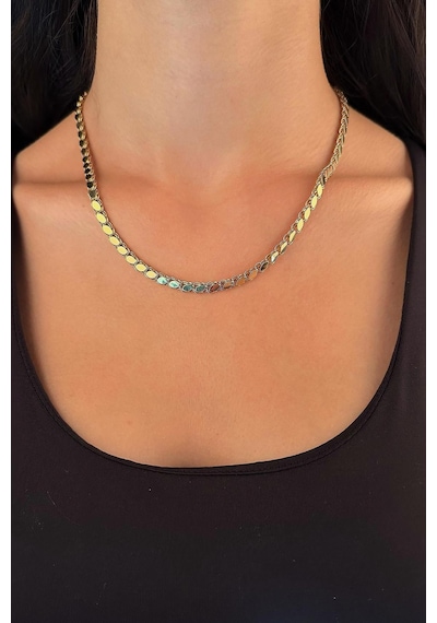 14 Ayar Altın Pullu Zincir 5.30 Mm 001