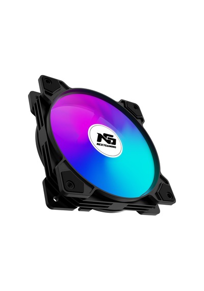 Next Gaming Orion 4 Adet Reverse Ters Bıçak Rgb 6 Pin 120mm Siyah Fan + Rgb Hub Set