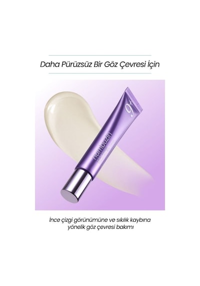 No.9 Nad+ Retinal Volumetox Eye Cream 20ml Kırışıklık Karşıtı Sıkılaştırıcı Göz Kremi