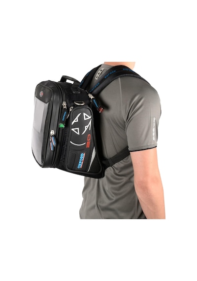 Oxfor Ol230 Strap-on Tankbag Black