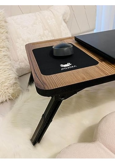 Katlanır Laptop Sehpası, Telefon Ve Tablet Bölmeli, Modern Tasarım Diğer