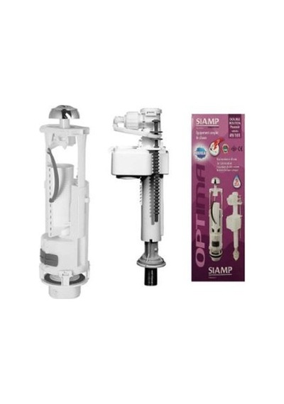 Tema Siamp 49/101 Optima 3/6 Lt Çift Kademeli Rezervuar İç Takım Beyaz