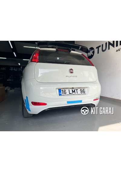 Fiat Punto 2010-2018 Evo Arka Ek Plastik Boyalı