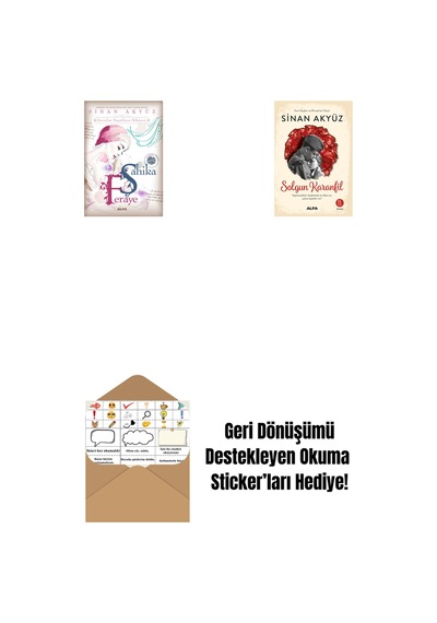 Şahika Feraye + Solgun Karanfil + Okuma Sticker'ları