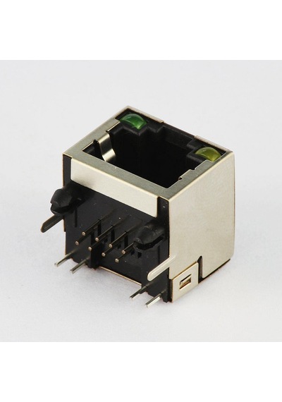 8P8C Metal RJ45 Soket Led Göstergeli Ethernet Bağlantı Soketi