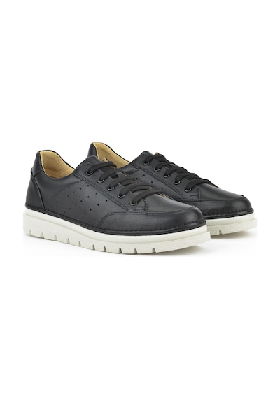 Ziya, Kadın Hakiki Deri Sneaker 1511035z6203 Siyah 1511035z6203 000 Siyah