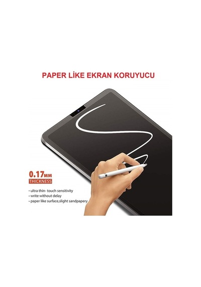 Samsung Uyumlu Galaxy Tab S8 Ultra Sm-X900 X903 X905 X906 Paper Like Mat - Renksiz