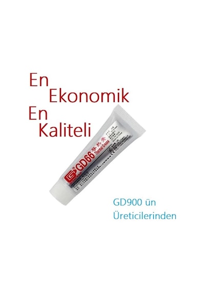 5 Adet Gd66 Gümüş Gri Termal Macun 30 Gr. 5 Adet Gd66 Gümüş Gri Termal Macun 30 Gr.