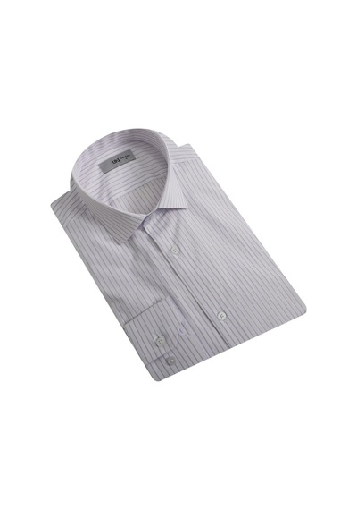 Uki Lila Comfort Fit Uzun Kol Gömlek Lila