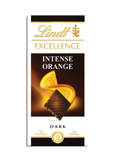 Lindt Excellence İntense Orange Çikolata 100 G - 4 Adet Tarı