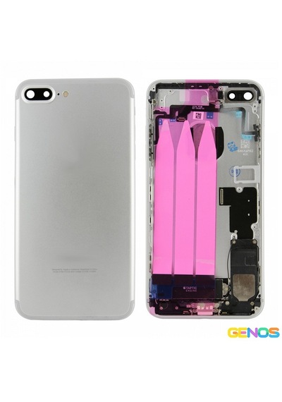 Apple Uyumlu iPhone 7 Plus Dolu Kasa Gümüş Sn808506