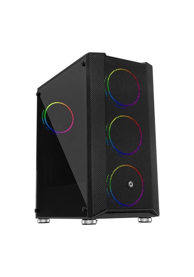 Frisby Panda FC-9405G 650W 80+ 4x120mm Double Slim Ring RGB Fan Kasa