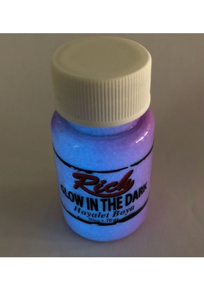 Rich Karanlıkta Parlayan Glow In The Dark Hayalet Boya Mor Rich Karanlıkta Parlayan Glow In The Dark Hayalet Boya Mor
