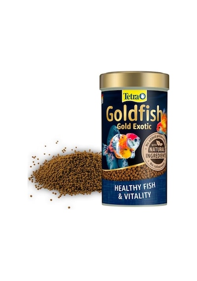 Ayrex Tetra Goldfish Exotic Japon Balık Yemi 250ml 80gr