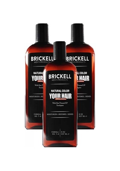 Sh Brickell Erkeklere Özel Anti-white Saç Sakal Bakım Şampuanı 237 Ml X 3 Adet Najmaddin