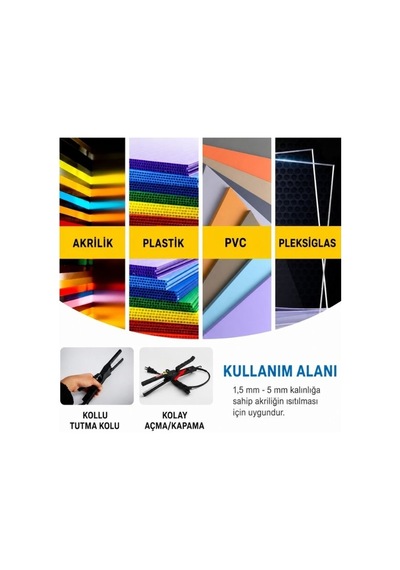 Hycnc 2'li Set 60w Kenar Bandı Isıtma Cihazı 100-240v, 200 C, Çift Plaka Tasarım
