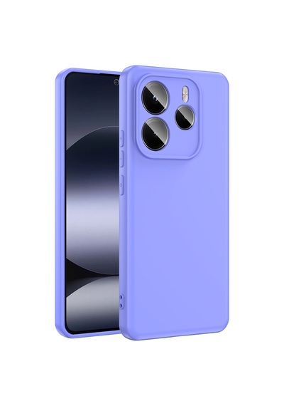 Xiaomi Redmi Note 14 5g Kılıf Yumuşak Silikon Kamera Korumalı Lansman Pazarplus Siyah