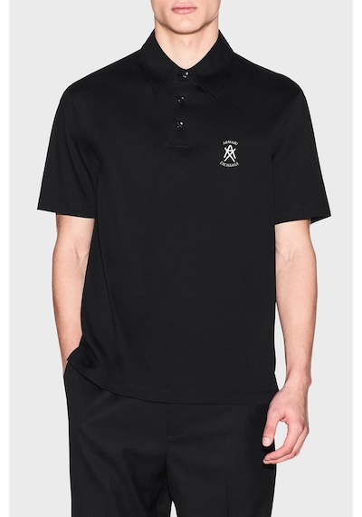 Armani Exchange Erkek Polo Xm002209 Af10364 Uc001 Siyah Siyah