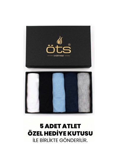 Öts Premium Erkek Çocuk 5 Li %100 Pamuk Atlet Hediye Kutulu Ve Kaliteli Çocuk İç Giyim Nefes Alan Doku 7005-k Çok Renkli Öts Premium Erkek Çocuk 5 Li %100 Pamuk Atlet Hediye Kutulu Ve Kaliteli Çocuk İç Giyim Nefes Alan Doku 7005-k Çok Renkli