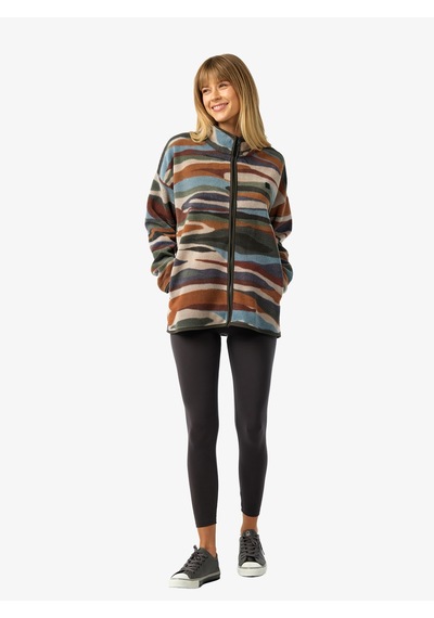 Blackspade Unisex Termal Polar Ceket 20027 - Desenli