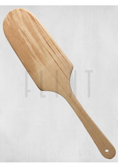 Gürgen Ağacı El Yapımı Tahta Ahşap Spatula Mutfak Yemek Servis Kaşığı Çevirgeç 37 Cm 0