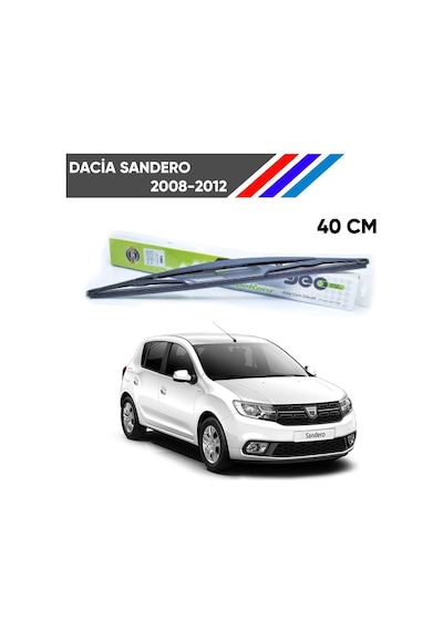 Dacia Sandero Arka Silecek Süpürgesi 40 Cm 2008 2012 M11674