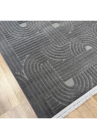 Hoom Rugs Level En270 Antrasit Modern Halı Antrasit