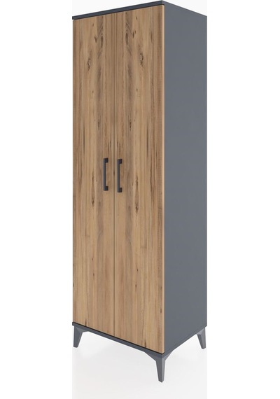 Hyperion Dolap 4 Raflı 60x44x182 Antrasit-çam Antrasit Hyperion Dolap 4 Raflı 60x44x182 Antrasit-çam Antrasit
