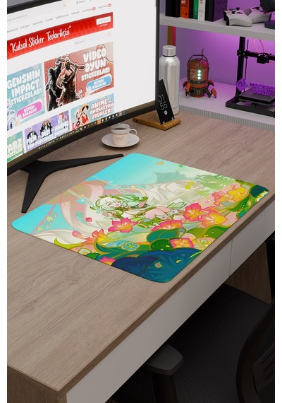 Nahida Genshin Impact Anime Gacha V3 - 48x40 Xl Gaming Mouse Pad Fare Altlığı