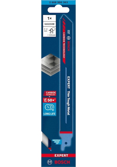 Bosch Expert Thin Tough Metal S 1022 Ehm Panter Testere Bıçağı