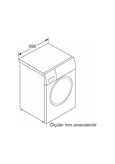 Siemens WG44K2Z0TR 9 Kg 1400 Devir Çamaşır Makinesi Beyaz