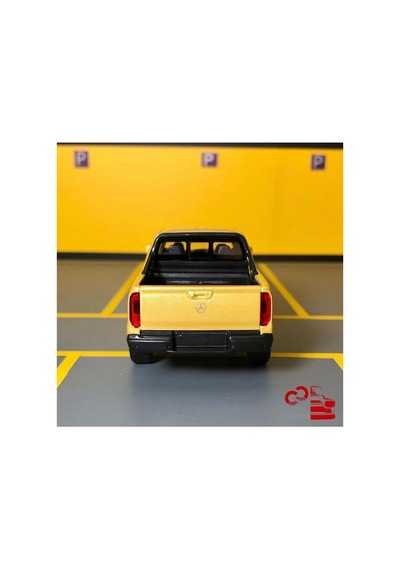 Mercedes-benz X Class 1/36 Ölçek C&c Model Garage Çek Bırak Metal Model Araba Oyuncak