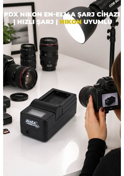 En-el14a Nikon Uyumlu Tekli Şarj Aleti