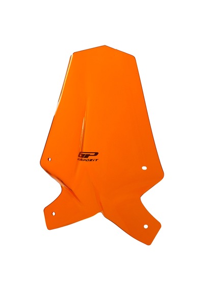 Gp Kompozit Ktm Duke 390 2017-2023 Uyumlu Ön Cam Turuncu 46cm