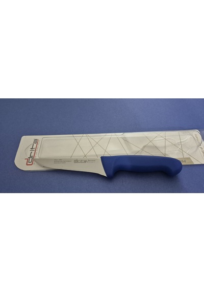 Fibrox Kaymaz Saplı Kasap No.1 Kemik Sıyırma Bıçağı 14 Cm Hulusi - Drita Bıçak 36mm X 140mm X 3mm 10352.14 Mavi Renk